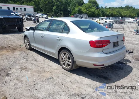 2015 Volkswagen Jetta 2.0L Tdi Sel z USA, uszkodzony, nr VIN 3VWLA7AJ4FM281779